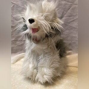 Sheep Dog Plush Stuffed Toy FAO Schwarz 2015 Toys R Us 16"